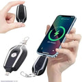 Mini Power Keychain Charger – Portable Emergency Fast Charger
