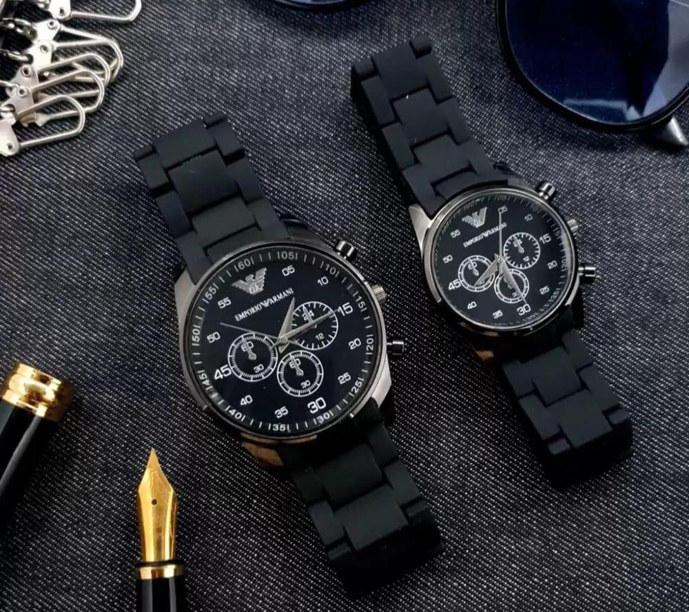 Royal Sync Couple Watches – Premium His & Hers Set