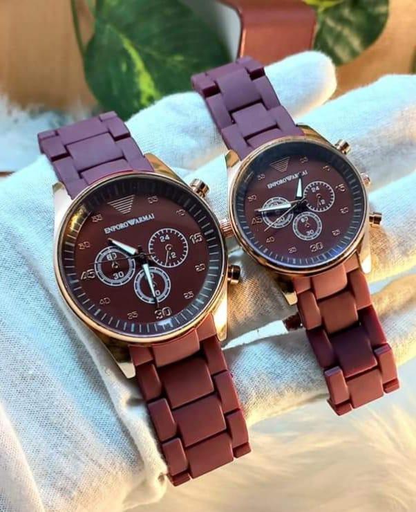 Royal Sync Couple Watches – Premium His & Hers Set