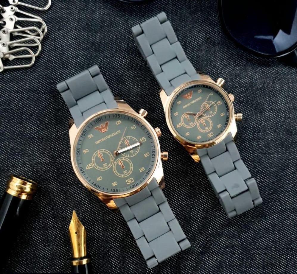 Royal Sync Couple Watches – Premium His & Hers Set